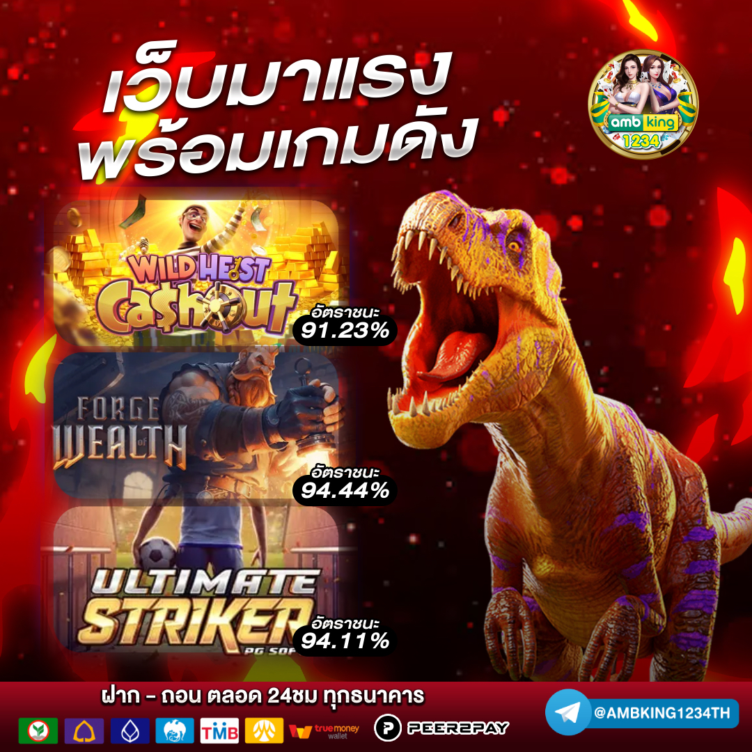 สล็อตฝากไม่มีขั้นต่ํา วอเลท - แบนเนอร์โปรโมชั่น