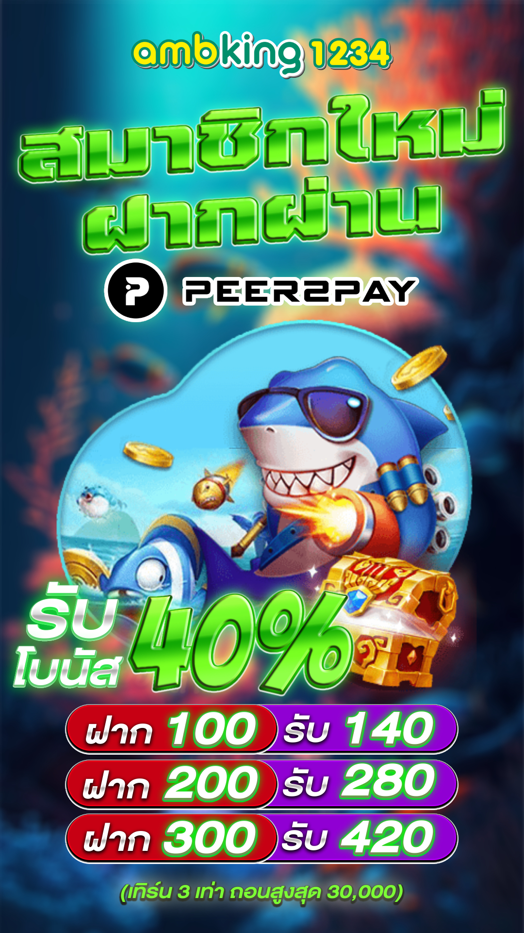 คืนยอดเสียสล็อต - แบนเนอร์โปรโมชั่น