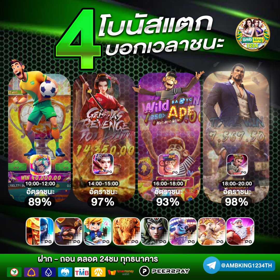 ค่ายเกมสล็อต g2g - แบนเนอร์โปรโมชั่น